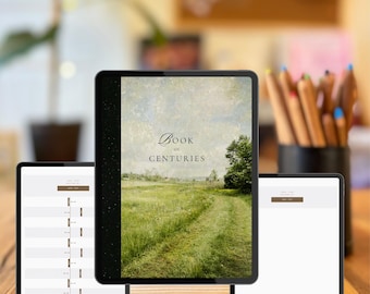 Charlotte Mason Bok om århundraden | Tidslinje för hemundervisning i historia | Utskrivbar historieanteckningsbok | Digital PDF
