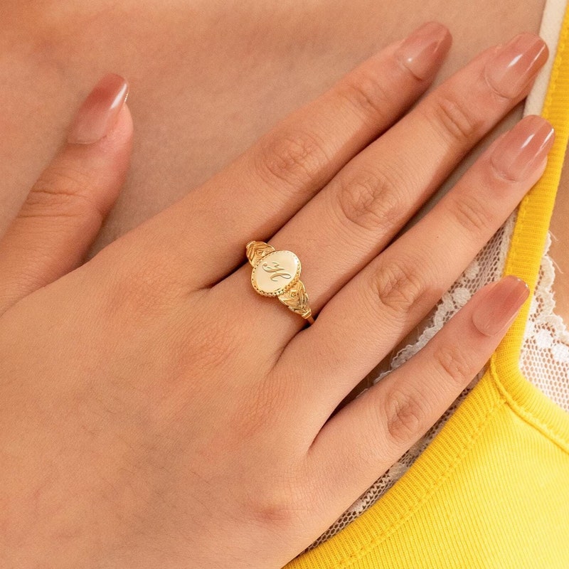 Engraved Ring - Etsy