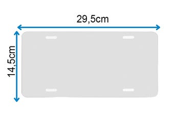USA State Nummernschild Metall Wandschild Amerikanischer Vintage Stil Nummernschild Dekor 14,5 x 29,5 cm Benutzerdefinierte Sammlung Display Geschenk
