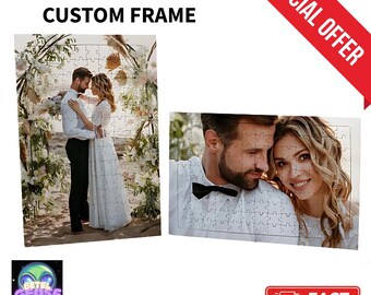 Wholesale Personalized Photo Puzzle: Custom Jigsaw Puzzle, Framed A4, 99 Pieces