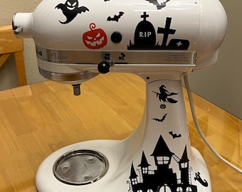 Halloween Mixer • Vinyl Graphics Decal Kit for Kitchen Mixer