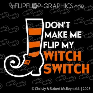 Witch Switch • Vehicle Window Sticker