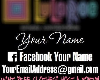Fashion Consultant Vehicle Decal - LLR - Customizable - Vinyl Graphic