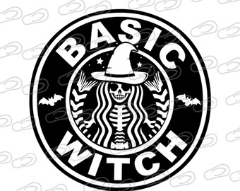 Basic Witch • Vehicle Window Sticker