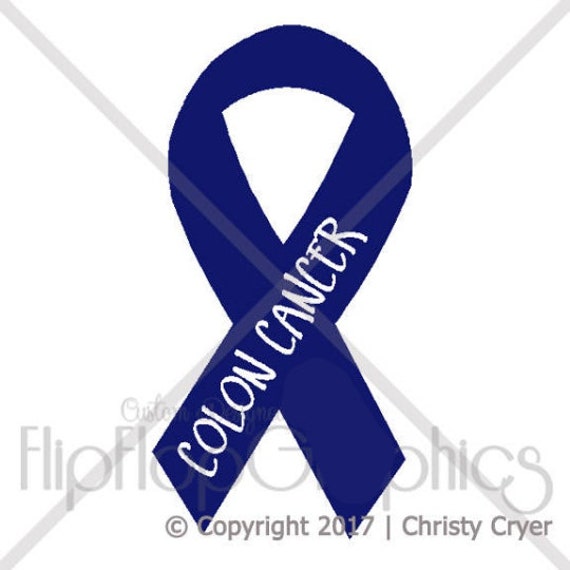 Colon Cancer Awareness Blue Ribbon Believe Decal - Car Truck Window Bumper Vinyl Sticker (6 Inch)