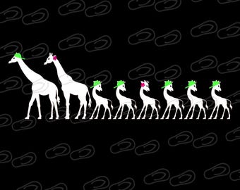 Giraffe Family - Custom Listing for Jamie