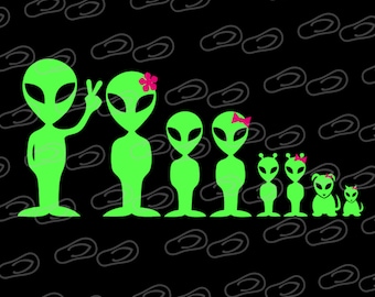 Alien Family for Christina Boatman