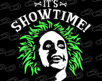 Beetlejuice • It's Showtime • Vehicle Window Sticker