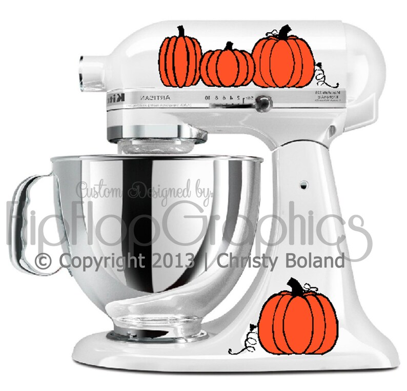 Graphic for Kitchen Mixer Pumpkins Etsy