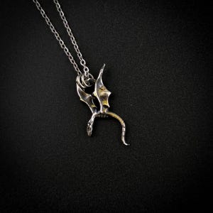 Silver Dragon Pendant