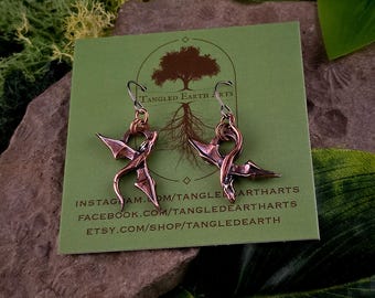 Flying Dragon Earrings