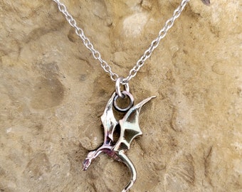 Silver Dragon Pendant