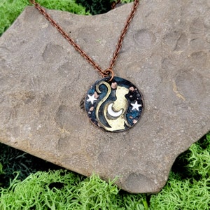 Celestial Cat Necklace