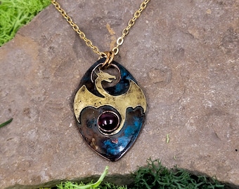 Dragon in Flight Necklace