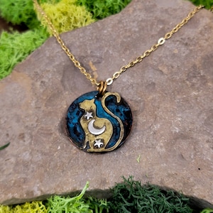 Celestial Cat Necklace