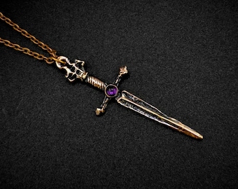 Copper Sword Pendant