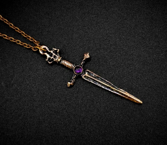 Copper Sword Pendant