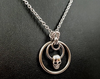 Stainless Steel Skull Pendant