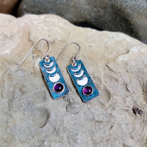 Moon Phase Earrings