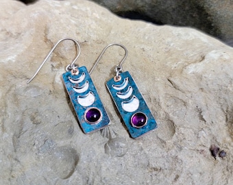 Moon Phase Earrings