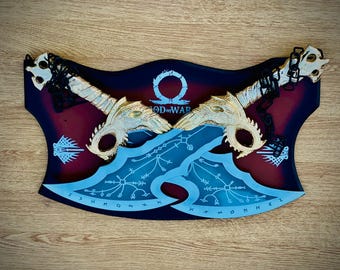 God of War Blades of Chaos: Kratos Metal Sword Replica - Cosplay Prop