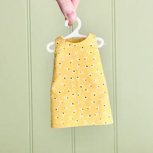 Small Dress Sewing Pattern, Printable Doll Clothes, Easy Patterns For Sewing, Eco-Friendly Nursery Crafts, Traditional Handmade Toy Tutorial