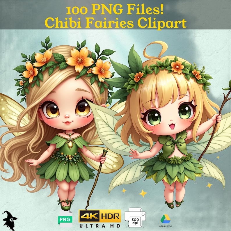 100-cute-fairy-chibi-clipart-graphics-transparent-background-png