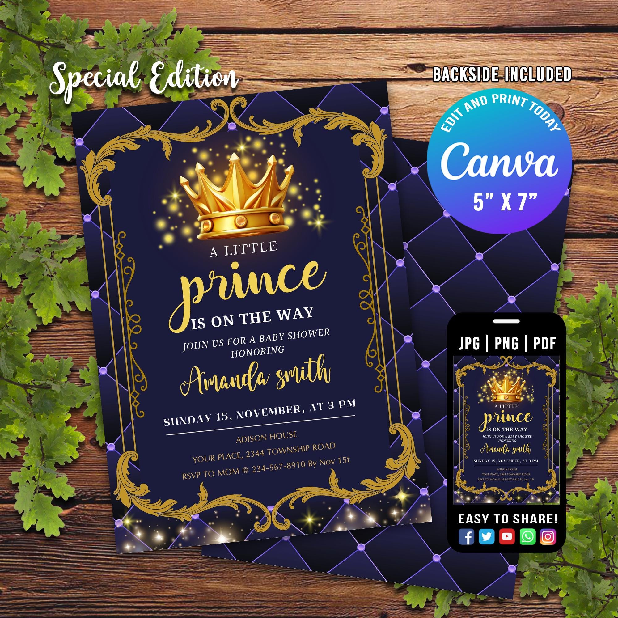 Royal invitation - Etsy 日本