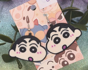 Kawaii örhängen inspirerade av retro tecknade serier | Nostalgisk 90-talsstil | 3D-utskrivna i PLA