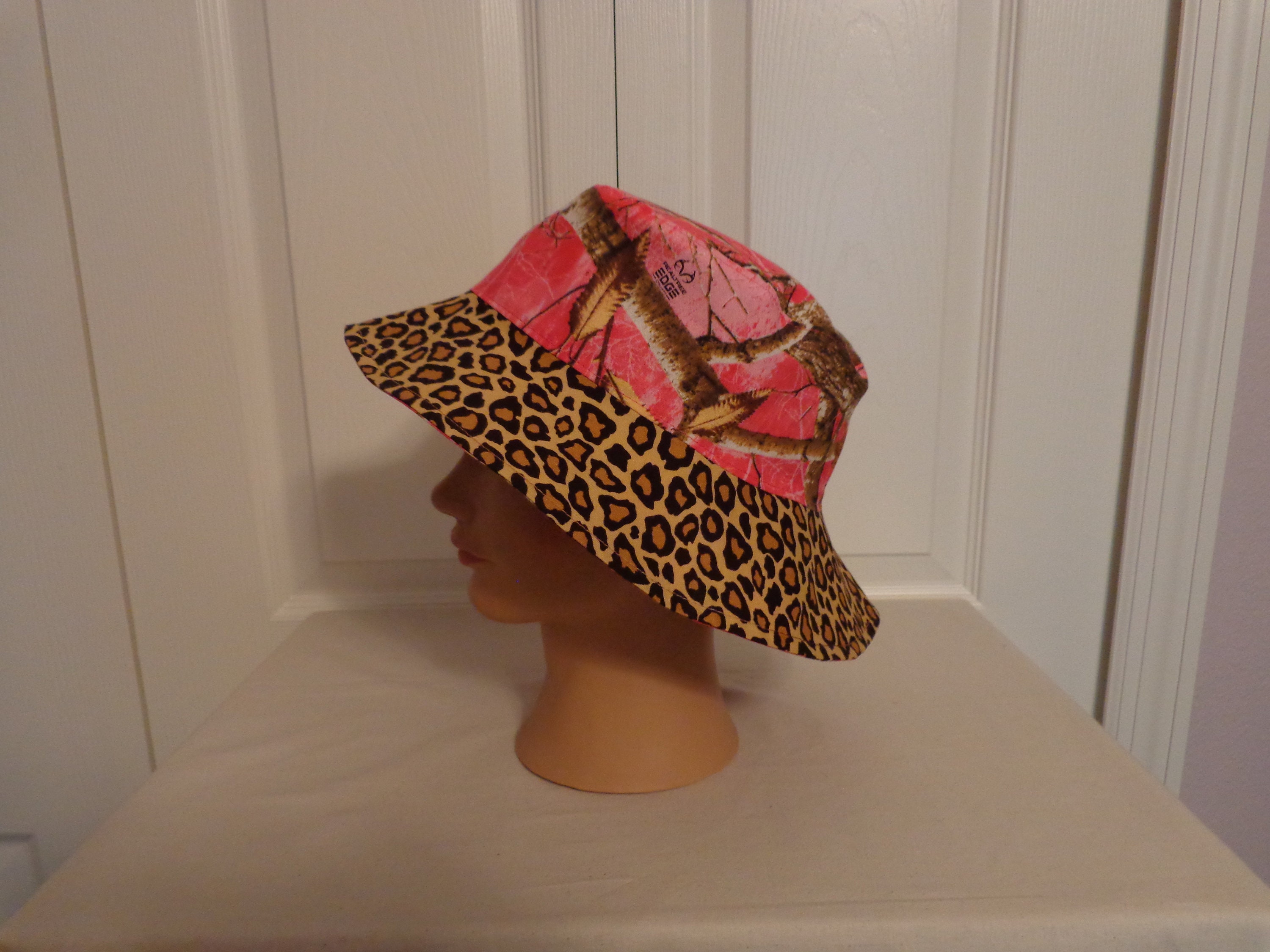Pink Camo Bucket Hat 