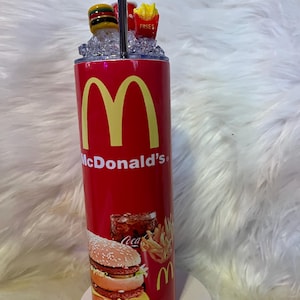 Fast Food Tumbler with lid topper