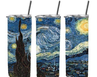 Bicchiere in acciaio inossidabile Starry Night