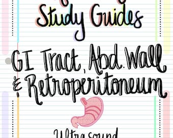 Guida allo studio del tratto gastrointestinale, della parete addominale e del retroperitoneo