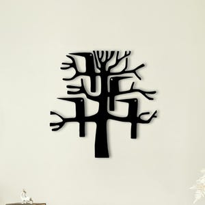 Crows Tree Metal Wall Art, Raven Tree Silhouette Decor, Gothic Bird Wall Hanging, Black Metal Nature Art, Modern Minimalist Wall Accent crows tree wall art luxury home design gothic wall hanging crow wall art	modern crow decor mystical bird decor stylish raven decor minimalist metal art crows on tree decor unique home wall art crow art	 
primitive crow art crow decor