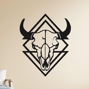 Western Cowboy Silhouette Metall Wandkunst: Rustikale Western Dekoration