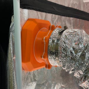 Magnetic hose connector set – Tool-free quick coupling for exhaust hose, adapter with magnets & sealing ring, ventilation system image 5