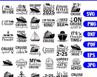 Pakiet SVG Cruise, Pakiet SVG Cruise Ship, Rodzinna wycieczka SVG, Koszulka z kotwicą SVG, Rodzinne wakacje SVG, Rejs świąteczny SVG, Rejs urodzinowy SVG