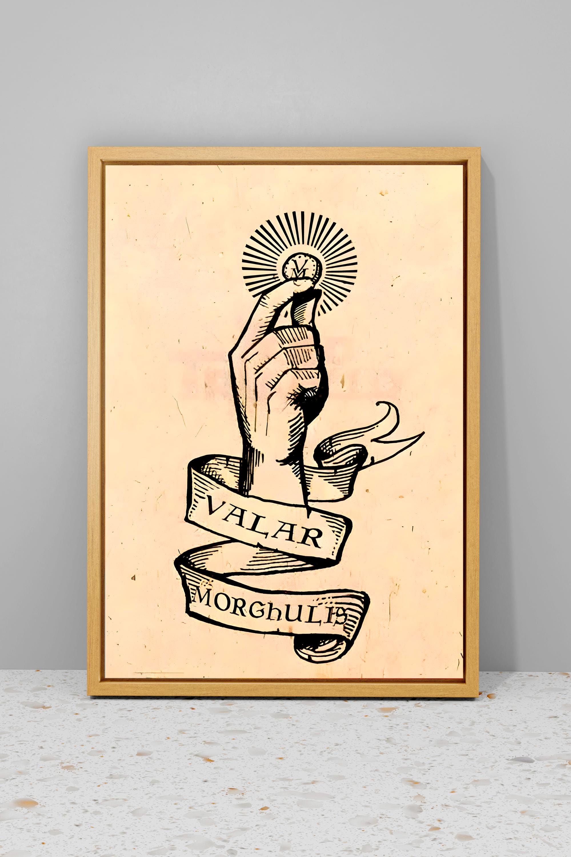 Poster Ufficiale Game Of Thrones: Daenerys Targaryen – 'Valar Morghulis' – 61x91 Cm (Confezione Da 5 Pezzi) - 3