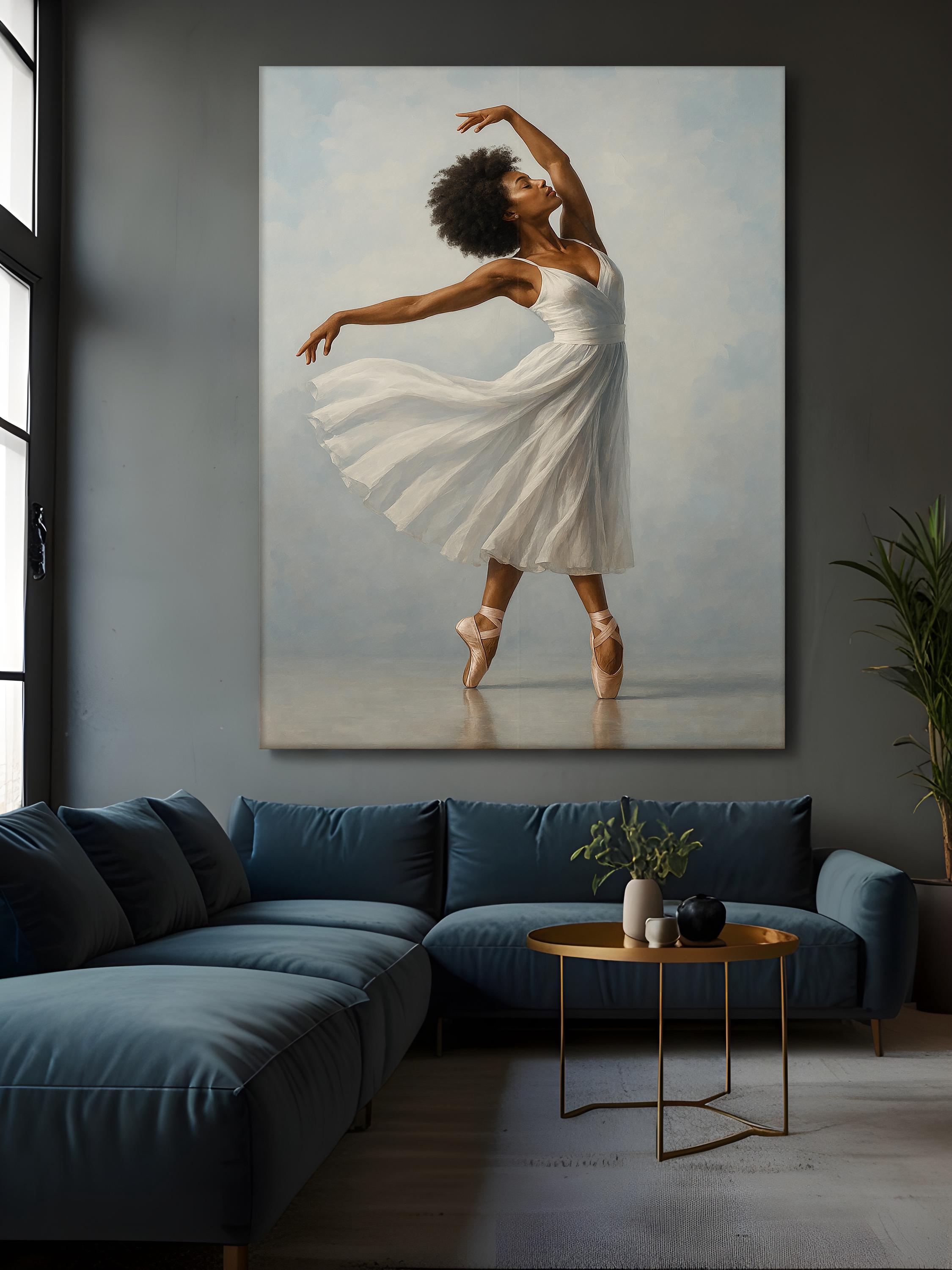 black-ballerina-print-art-black-woman-woman-dancer-living-room-decor