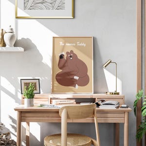 Impresión de póster para niños, decoración divertida de la habitación, arte de pared para niños, arte tipográfico, impresión de cita de moda, arte de pared colorido y moderno, póster de cita