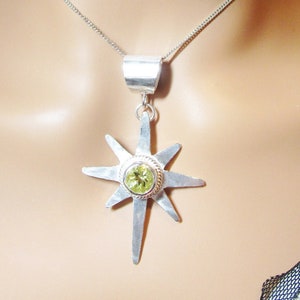 North Star Pendant Sterling Silver