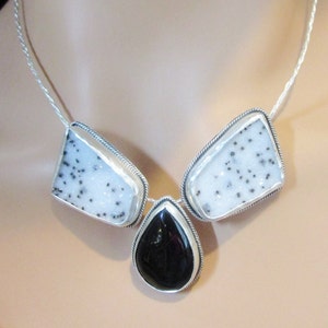 Collar de 3 colgantes .925 para usar juntos o por separado