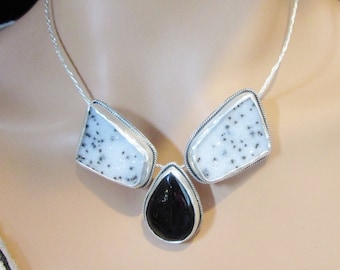 Collar de 3 colgantes .925 para usar juntos o por separado