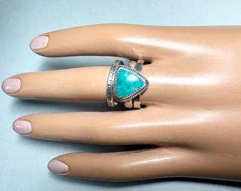 Set of 3 Sterling Silver Rings Size8.25
