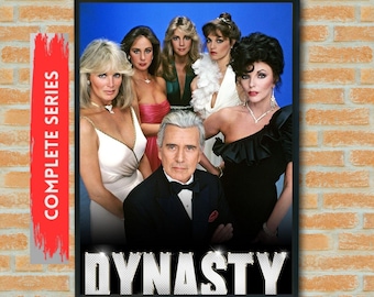 Dynasty – complete dvd-serie – digitale toegang – klassieke tv-drama