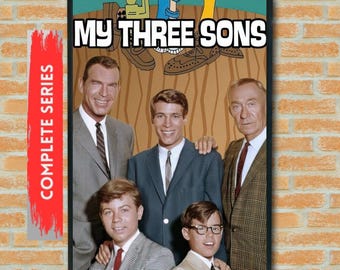 My Three Sons – Complete Series – Digital DVD Collection – Classic Family Sitcom