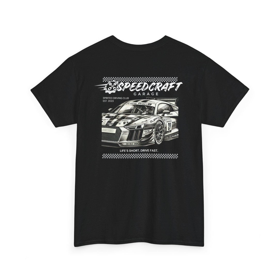 Audi R8 Inspired Racing T-shirt | Life's Short. Drive Fast. - Etsy