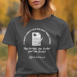 Filmmaker quote t shirt film crew tee film production shirt idea gift for film crew gift for film crew funny tee unisex t shirt