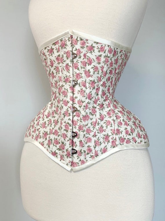 22 English Rose Edwardian Tightlacing, Conical Rib Waist Training