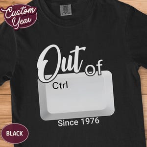 Lustiges Programmierer T-Shirt, 50. Geburtstag Tastatur Liebhaber Geschenk, Comfort Farben Shirt